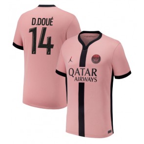 Paris Saint-Germain Desire Doue #14 Alternativní Dres 2024-25 Krátký Rukáv